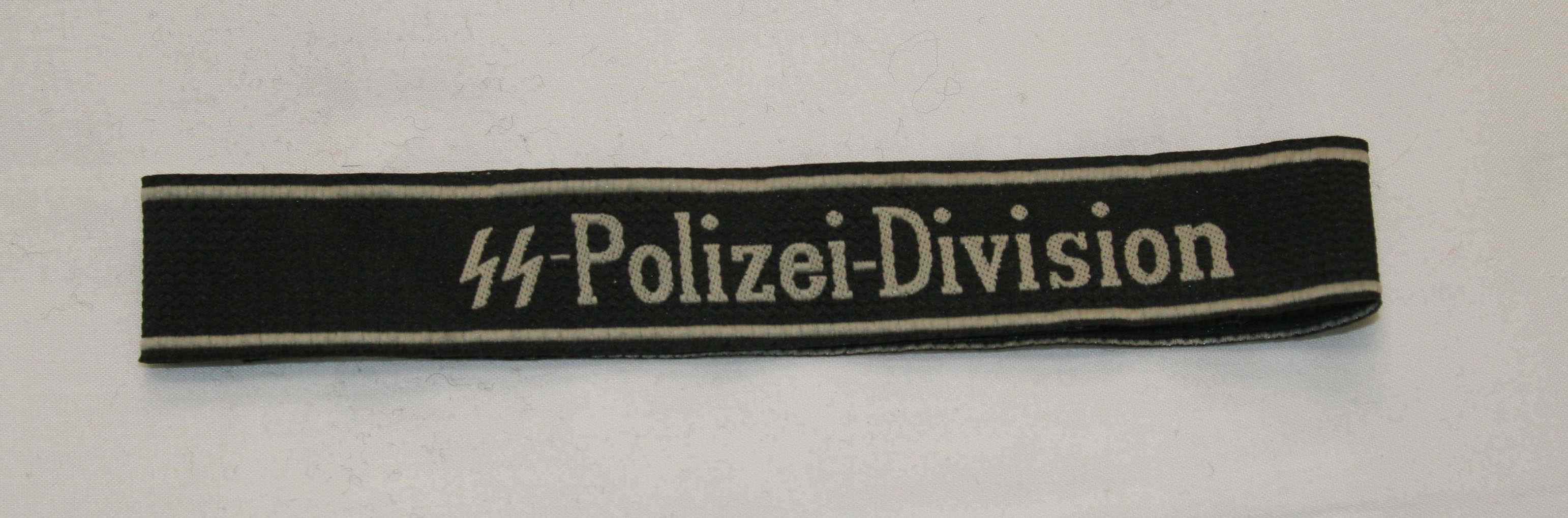 Waffen SS Divisional Cuff Title, Polizei Bevo